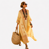 Dlhý kaftan.
