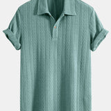 Polo Jacquard Geometrické Trikované