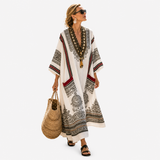 Dlhý kaftan.