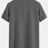 Poloko s geometrickým vzorom Jacquard