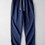 Linen Pants with Right Leg