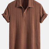 Polo Jacquard Geometrické Trikované