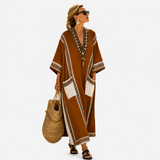 Dlhý kaftan.