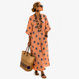 Dlhý kaftan.