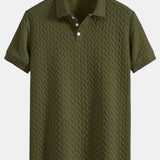 Poloko s geometrickým vzorom Jacquard