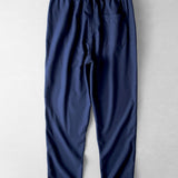 Linen Pants with Right Leg