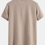 Poloko s geometrickým vzorom Jacquard
