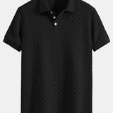 Poloko s geometrickým vzorom Jacquard