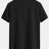 Poloko s geometrickým vzorom Jacquard