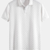 Poloko s geometrickým vzorom Jacquard