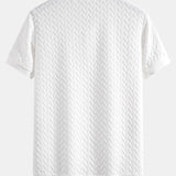 Poloko s geometrickým vzorom Jacquard