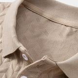 Poloko s geometrickým vzorom Jacquard