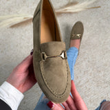 Olive H Loafer