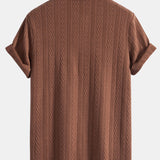 Polo Jacquard Geometrické Trikované