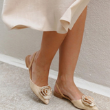 Floria Béžové Slingback