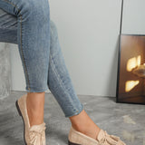 Zložené Khaki Loafer