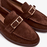 Dalina Brown Loafer