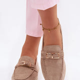 Dalina Khaki Loafer