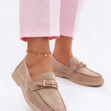 Dalina Khaki Loafer
