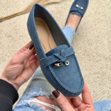 Gaby Modré Loafer
