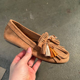 Ibiza Fringle Camel Loafers