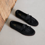 Hannah Black Loafer