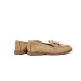 Štvorcové Khaki Loafer