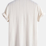 Polo Jacquard Geometrické Trikované